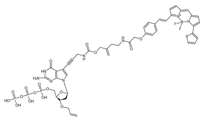 1149340-62-4 structure, C46H48BF2N8O17P3S+