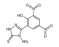 883815-93-8 structure, C8H6N6O5S