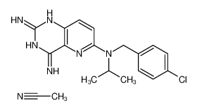 93683-97-7 structure, C19H22ClN7