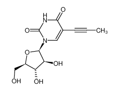 1-[(2R,3S,4S,5R)-3,4-dihydroxy-5-(hydroxymethyl)oxolan-2-yl]-5-prop-1-ynylpyrimidine-2,4-dione 84558-93-0