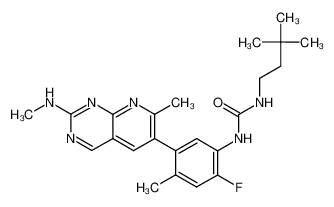 1454682-72-4 structure, C23H29FN6O