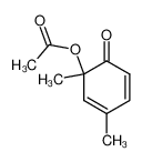 7277-36-3 6-Acetoxy-4,6-dimethyl-2,4-cyclohexadien-1-on