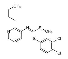 34763-43-4 structure, C17H18Cl2N2S2