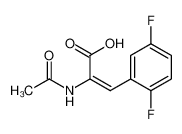 2-Acetylamino-3-(2,5-difluorophenyl)acrylic acid 959246-37-8