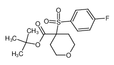 476192-12-8 structure, C16H21FO5S