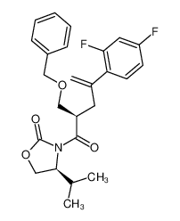 165115-77-5 (S)-3-[(R)-2-Benzyloxymethyl-4-(2,4-difluoro-phenyl)-pent-4-enoyl]-4-isopropyl-oxazolidin-2-one