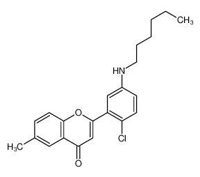 920286-87-9 2-[2-chloro-5-(hexylamino)phenyl]-6-methylchromen-4-one