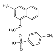 4-Methoxy-2-naphthylamine p-toluenesulfonate salt 53863-75-5