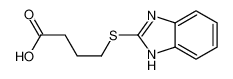 4-(1H-benzimidazol-2-ylsulfanyl)butanoic acid 69002-94-4
