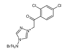 126961-67-9 spectrum, 4-amino-1-(2-(2,4-dichlorophenyl)-2-oxoethyl)-4H-1,2,4-triazol-1-ium bromide