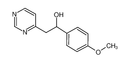 185848-10-6 1-(4-甲氧基苯基)-2-(4-嘧啶基)乙醇