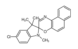 5'-chloro-1',3',3'-trimethylspiro[benzo[f][1,4]benzoxazine-3,2'-indole] 27333-50-2