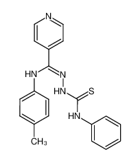 172661-67-5 spectrum, (Z)-N-phenyl-2-(pyridin-4-yl(p-tolylamino)methylene)hydrazinecarbothioamide