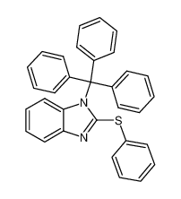 191542-38-8 2-(phenylsulfanyl)-1-(triphenylmethyl)benzimidazole