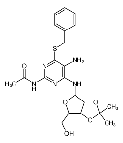 60111-98-0 structure, C21H27N5O5S