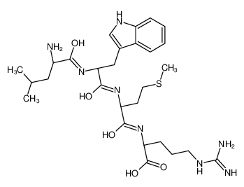 67368-23-4 structure, C28H44N8O5S