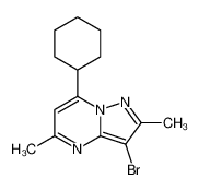 1263286-18-5 structure, C14H18BrN3