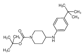 tert-butyl 4-(4-tert-butylanilino)piperidine-1-carboxylate