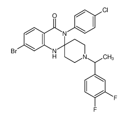 1620883-98-8 structure, C26H23BrClF2N3O