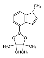 1-甲基-4-(4,4,5,5-四甲基-1,3,2-二噁硼烷-2-基)-1H-吲哚