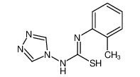 5102-33-0 1-(2-methylphenyl)-3-(1,2,4-triazol-4-yl)thiourea