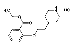 Ethyl 2-[2-(4-piperidinyl)ethoxy]benzoate hydrochloride 1219967-72-2