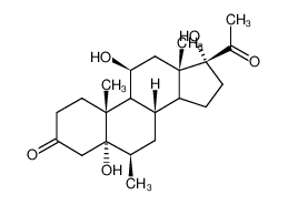 113251-88-0 5,11β,17-trihydroxy-6β-methyl-5α-pregnane-3,20-dione