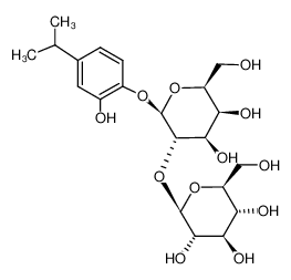 134515-66-5 structure, C21H32O12