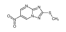 2-methylsulfanyl-6-nitro-[1,2,4]triazolo[1,5-a]pyrimidine