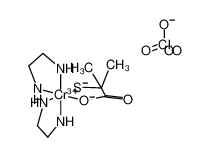 60195-76-8 spectrum, (2-methyl-2-mercaptopropionato-O,S)bis(ethylenediamine)chromium(III), perchlorate salt