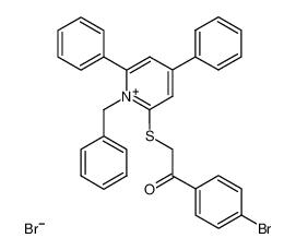 96928-01-7 structure, C32H25Br2NOS