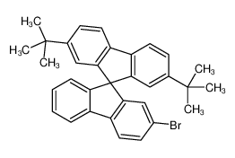 393841-81-1 2-bromo-2',7'-ditert-butyl-9,9'-spirobi[fluorene]