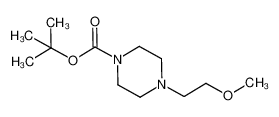 1-(2-methoxyethyl)piperazine-4-carboxylic acid tert-butyl ester 741287-48-9