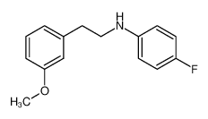 4-fluoro-N-[2-(3-methoxyphenyl)ethyl]aniline 295318-86-4