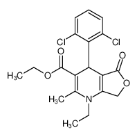 100276-10-6 structure, C19H19Cl2NO4