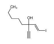 62065-50-3 3-ethynyl-1-iodooct-1-en-3-ol