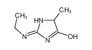 2-(ethylamino)-4-methyl-1,4-dihydroimidazol-5-one