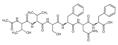 Ac-Thr-Val-Ser-Phe-Asn-Phe-OH 150626-30-5