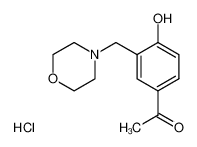 1-[4-羟基-3-(吗啉-4-基甲基)苯基]乙酮盐酸盐