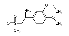 608141-42-0 (alphaS)-3-乙氧基-4-甲氧基-alpha-[(甲基磺酰基)甲基]-苯甲胺