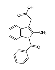 2-(1-benzoyl-2-methylindol-3-yl)acetic acid 16401-80-2