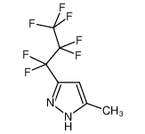 3-(1,1,2,2,3,3,3-heptafluoropropyl)-5-methyl-1H-pyrazole 75823-64-2