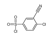 4-Chloro-3-cyanobenzenesulfonyl chloride 56044-25-8