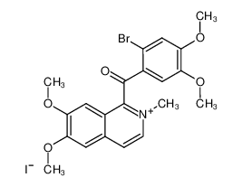 113542-04-4 spectrum, 6'-bromopapaveraldine methiodide