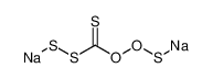 二钠四硫代过氧碳酸盐