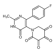 4-(4-fluorophenyl)-2-methyl-6-(5-piperidin-1-ylpentoxy)pyrimidine 259525-01-4