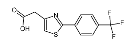 [2-(4-trifluoromethyl-phenyl)-thiazol-4-yl]-acetic acid 17969-63-0