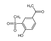 56490-43-8 1-(4-hydroxy-3-methylsulfonylphenyl)ethanone