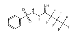 4454-57-3 N2-Benzolsulfonyl-heptafluorbutyrhydrazidin