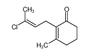 52086-89-2 2-(3-chloro-but-2-enyl)-3-methyl-cyclohex-2-enone